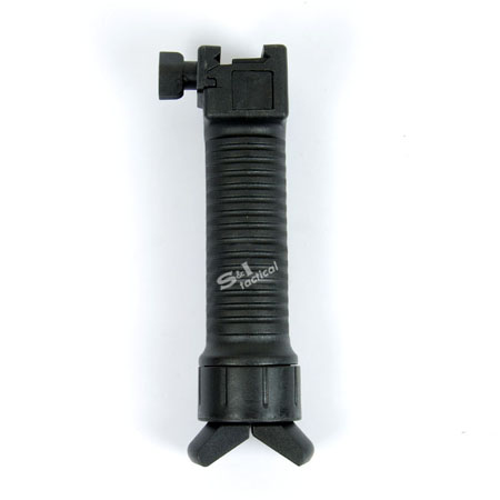 Grip Pod Tactical 20mm picatinny rail Bipod Vertical Grip Black